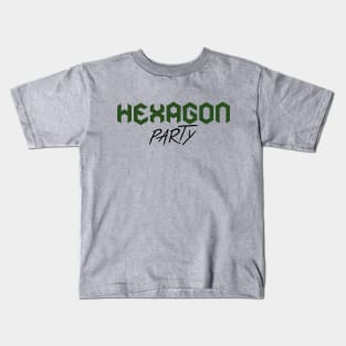 Hexagon Party - Santa Clarita Diet Kids T-Shirt
